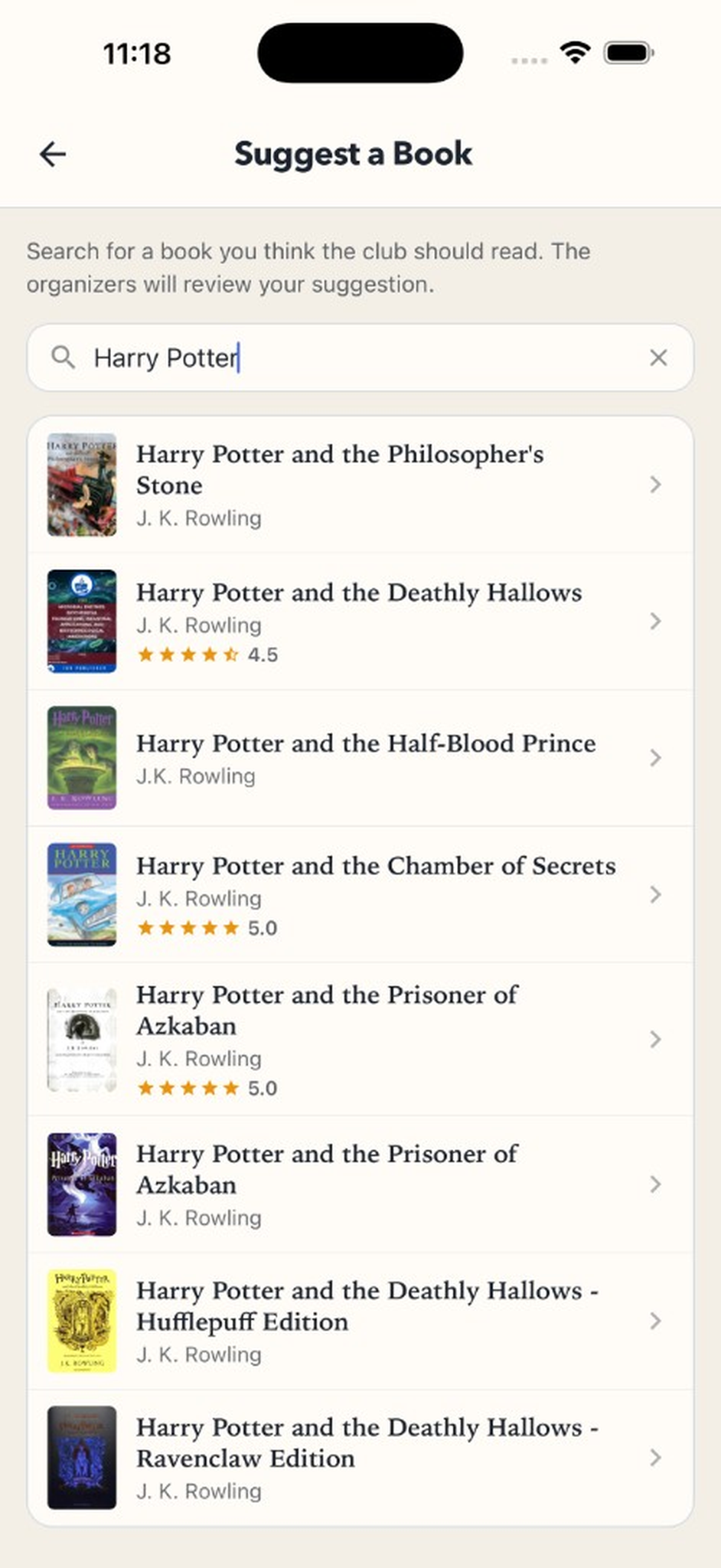BookHook suggest a book